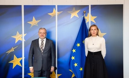 Bộ trưởng Năng lượng Ukraine gặp Cao ủy châu Âu về năng lượng Simson về thỏa thuận khí đốt của Hungary