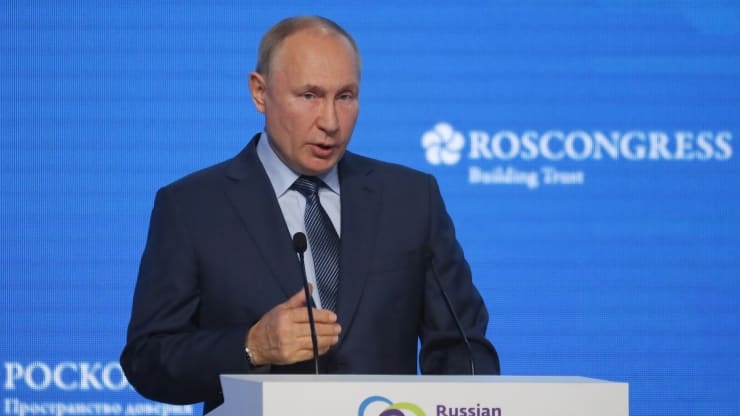 Tổng thống Putin: Nga không sử dụng khí đốt làm vũ khí địa chính trị, sẵn sàng hợp tác với EU ổn định thị trường năng lượng